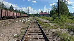 Вид в сторону ст. Красный Сокол.