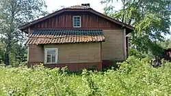 Бывший вокзал.