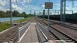 Вид в сторону ст. Каменногорск (новый парк)