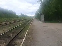 Вид в сторону тупика.