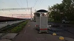 Вид в сторону ст. Боярская.