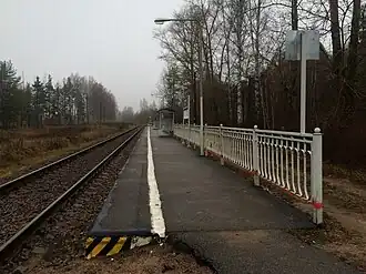 Вид в сторону ст. Советский.