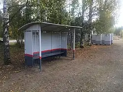 Пассажирский павильон.