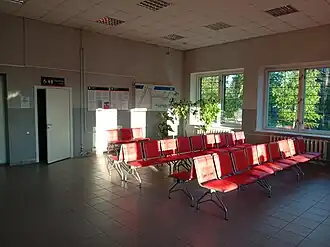 Интерьер зала ожидания