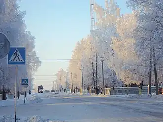 Ул. Ленина в декабре 2012