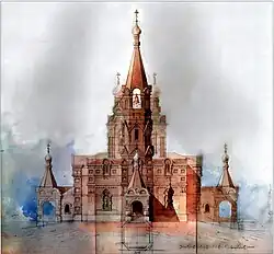 Церковь Петра и Павла. Проект.