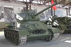 Т-34-85 в Музее отечеств. военной истории