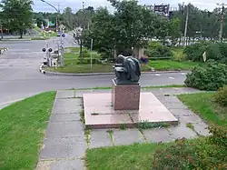 Тарховская улица у пересечения с Федотовской дорожкой и Приморским шоссе. Вид от памятника Ленину