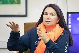 Татьяна Бонч-Осмоловская в Российской государственной детской библиотеке