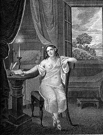 Татьяна с письмом («Татьяна то вздохнет, то охнет…»)