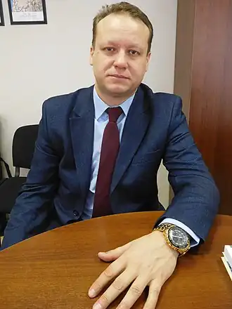 В кабинете декана РГСУ, 2019 год