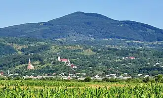 гора Тупой (вид со стороны села Имстичево)