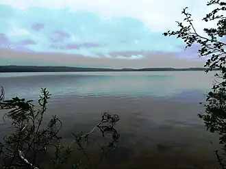 Вид с западного берега