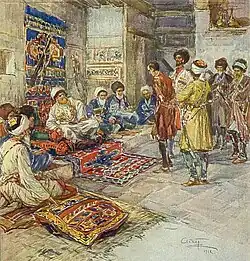 Иллюстрация к повести Л.&nbsp;Н.&nbsp;Толстого «Хаджи-Мурат»