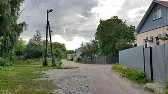 конец улицы