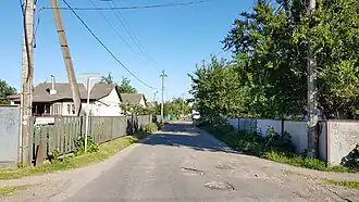 участок между улицами Шевченко и Вишнёвой