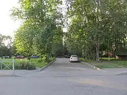 Улица Евдокима Огнева — въезд во дворы