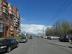 Вид в сторону Кронштадтского шоссе