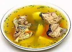 Уха из осетра