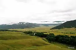 Низовье Каракола в сентябре 2012 года