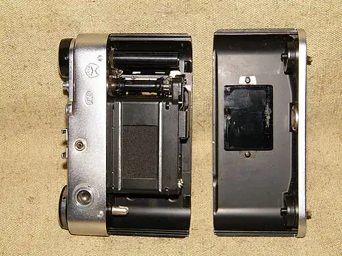 Задняя стенка снята