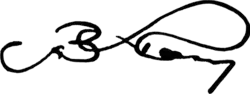 Изображение автографа