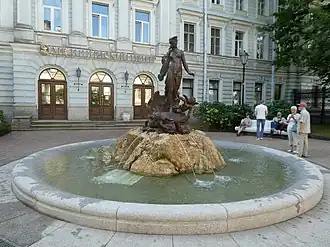 Фонтан в 2022 году, общий вид