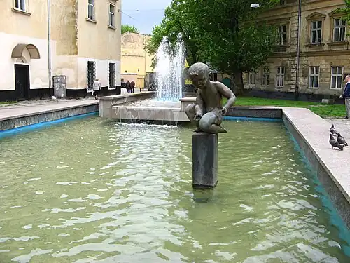 Фонтан «Мальчик» в 2013 году