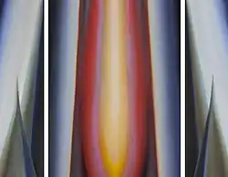 «ФОРМЫ» 2020, холст, масло, 80 х 20, 80 х 60, 80 х 20 см