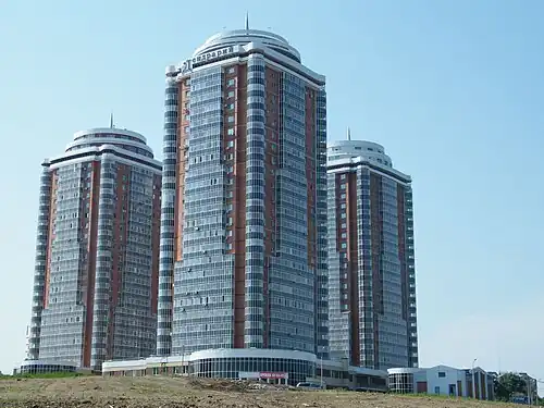 Жилищный комплекс «Дендрарий». Архитектор В. В. Бондаренко.