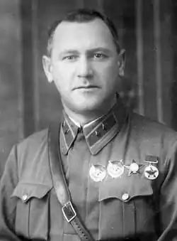 комдив М.&nbsp;Г.&nbsp;Хацкилевич