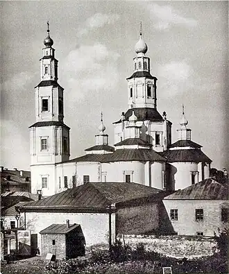 Церковь Воздвижения Креста Господня Воздвиженского монастыря. 1882 год.