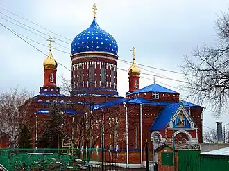 Храм до восстановления колокольни, 2015 г.