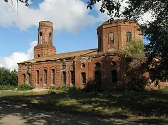 Вид на храм со стороны внутреннего двора