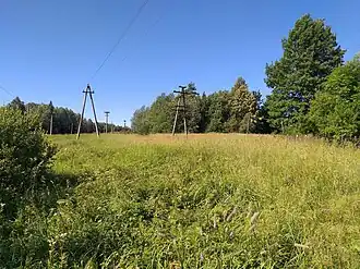 Луга на месте б. деревни Веретье