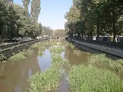 Набережная реки Салгир в Симферополе, 1983