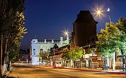 Центр города ночью