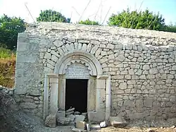 Вход в церковь, с. Шахйери, ноябрь 2017&nbsp;г.