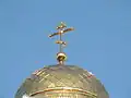 Храм Вознесения Господня. Крест на главном куполе