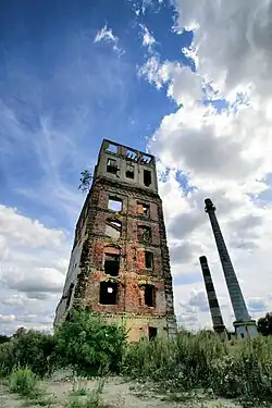 Развалины Бурынского сахарного завода (26 сентября 2014)