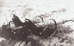 37-мм авиадесантная пушка ЧК-М1 на испытаниях