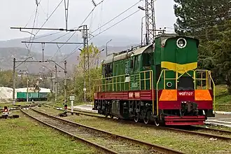 ЧМЭ3Т на станции