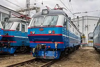 ЧС2К-667 в депо