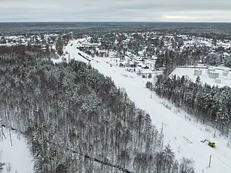 Станция Чагода в январе 2022 года