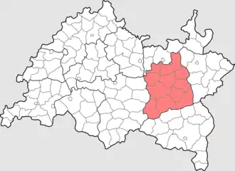 Челнинский кантон на карте