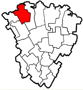Чернетчинский сельский совет на карте