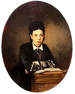 Женский портрет (1872). Национальный художественный музей Белоруссии