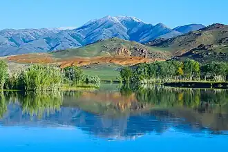 Озеро в степи