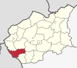 Чижевский район на карте