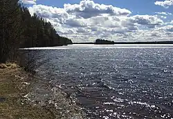 Юго-восточная часть озера.